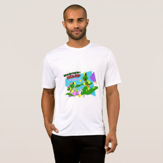 Camiseta Lagarto AP de BOGP:  T do desempenho dos homens