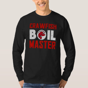 Camiseta Lagarto Boia Mestre Cajun Marisco Boil Mestre Se