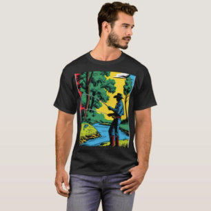Camiseta Lagarto Folhas & Cor