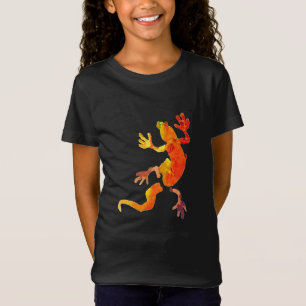 Camiseta Lagarto gecko vida selvagem eco réptil