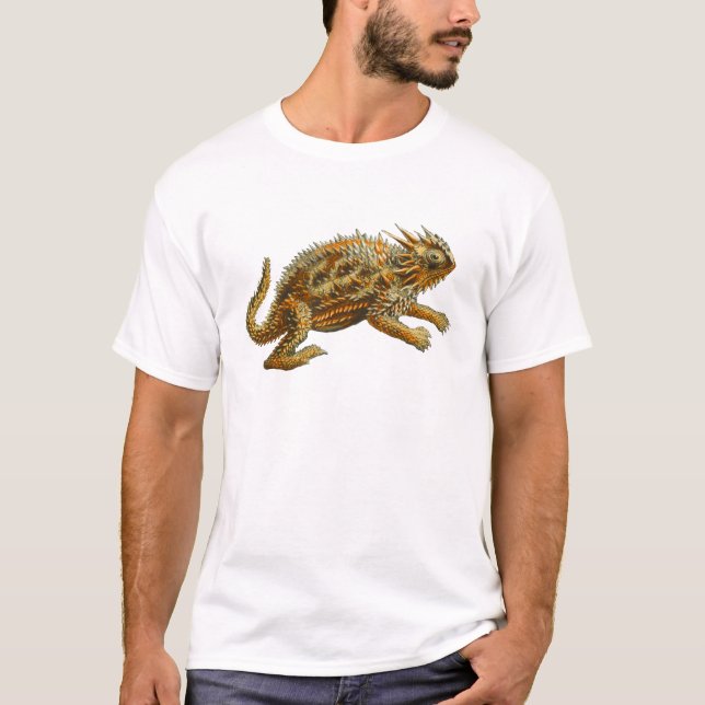 Camiseta Lagarto Horned de Texas (Frente)