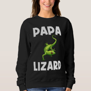 Camiseta Lagarto Legal Para Homens Pai Gecko Réptil Verde A