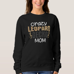 Camiseta Lagarto Louco Mãe Piada Gecko Leopard Mommy Pet Ge