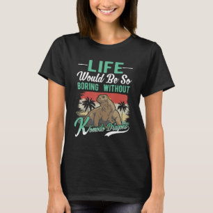 Camiseta Lagarto-monitor-dragão-de-komodo
