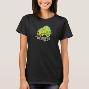 Camiseta Lagarto sempre diferente Camaleão Geckos Réptil