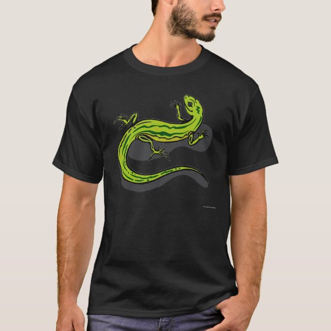 Camiseta Lagarto verde de Junglewalk (Frente)