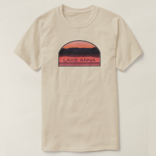 Camiseta Lago Anna Virginia Red Sunrise