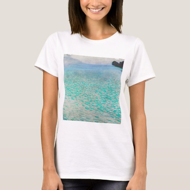 Camiseta Lago Atter, Gustav Klimt (Frente)