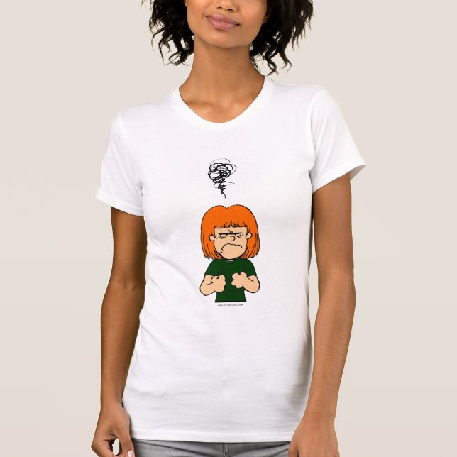Camiseta Lago autumn: Redhead irritado (Frente)