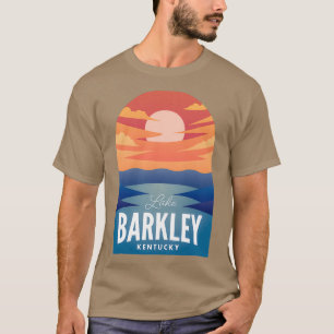 Camiseta Lago Barkley KY Retro Sunset