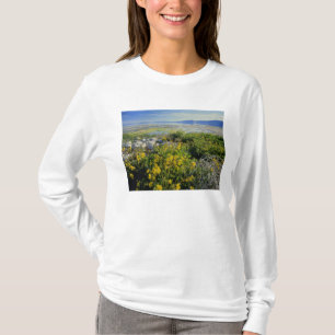 Camiseta LAGO BEAR, UT, EUA, flor-macaco & carrapicho,