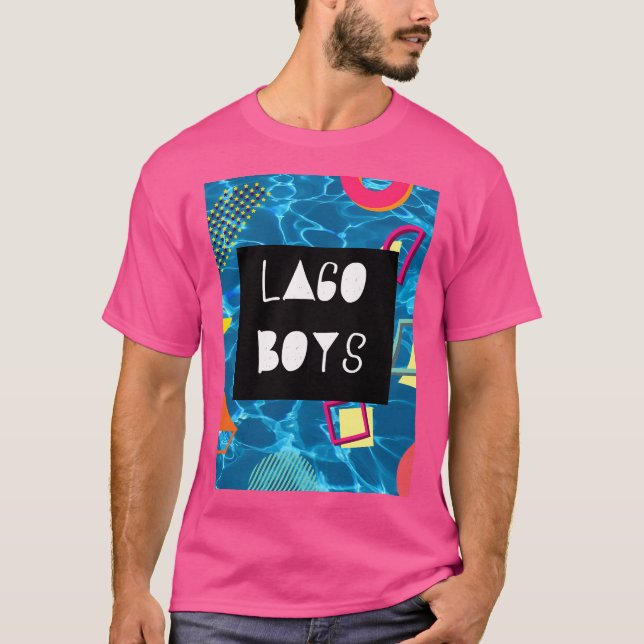 Camiseta Lago Boys Piscina Party Ative (Frente)