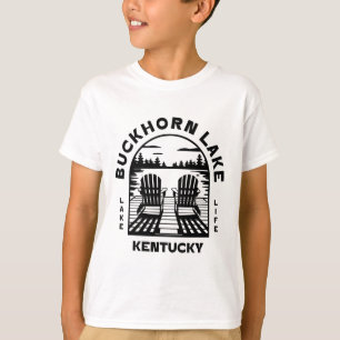 Camiseta Lago Buckhorn Kentucky Exteriores Antigo 