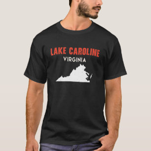 Camiseta Lago Caroline Virginia Estados Unidos América Viag