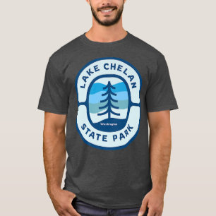 Camiseta Lago Chelan State Park Washington WA Vacation Souv