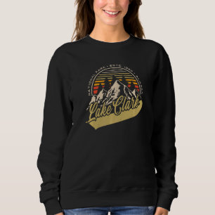 Camiseta Lago Clark National Park Alaska Vintage Look 1