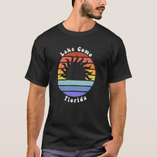 Camiseta Lago Como Florida FL Sunset Souvenir Vacation
