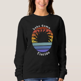 Camiseta Lago Como Florida FL Sunset Souvenir Vacation