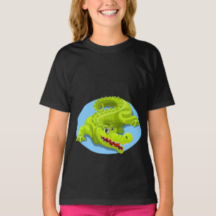 Camiseta Lago Crocodilo Verde