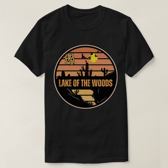 Camiseta Lago das Madeiras, Arizona (Frente do Design)