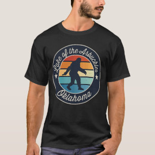 Camiseta Lago de Arbuckles Oklahoma Sasquatch Souvenir