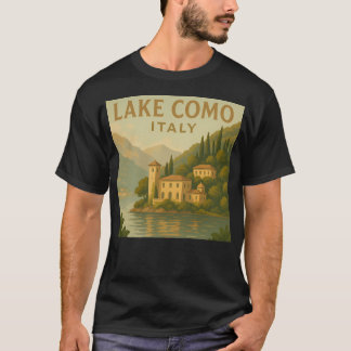 Camiseta Lago de Como Itália