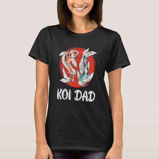 Camiseta Lago de Koi Pai Lago de Peixes 2 (Frente)