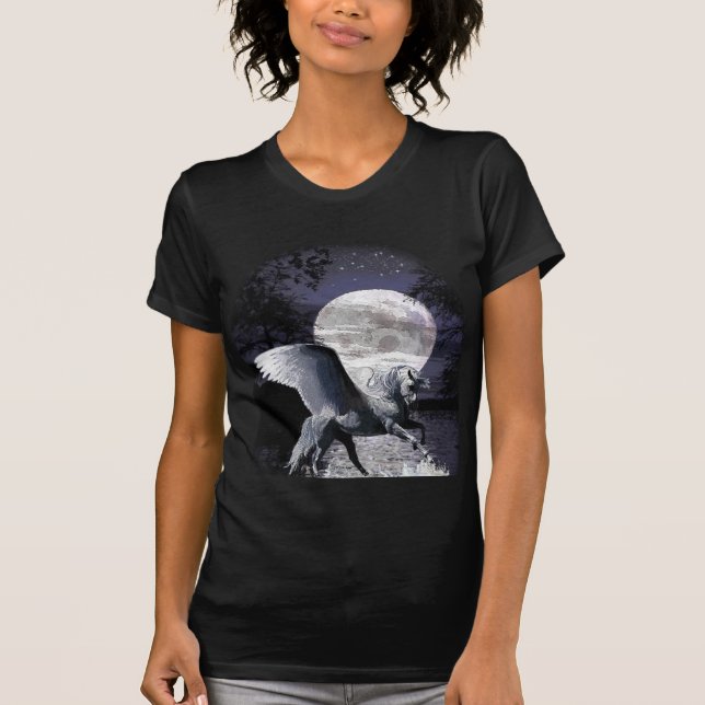 Camiseta lago de pegasus da lua (Frente)