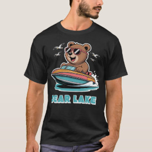 Camiseta Lago do Urso Fofo Utah E Idaho Para s