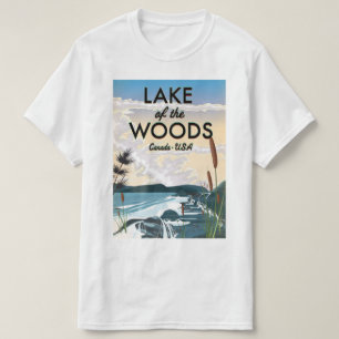 Camiseta Lago do Woods USA canada