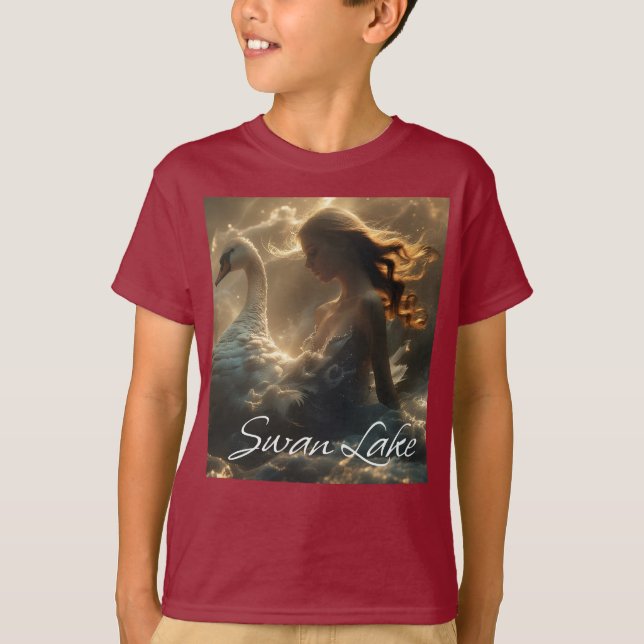 CAMISETA LAGO DOS CISNES - BALLET & DANÇA -  (Frente)