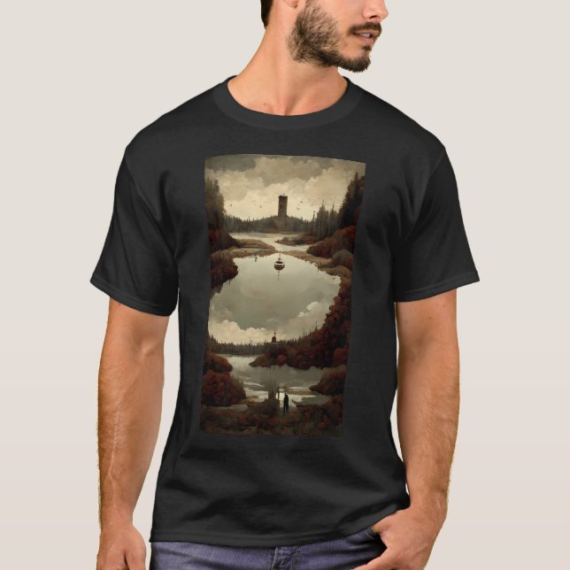 Camiseta Lago Enferrujado (Frente)