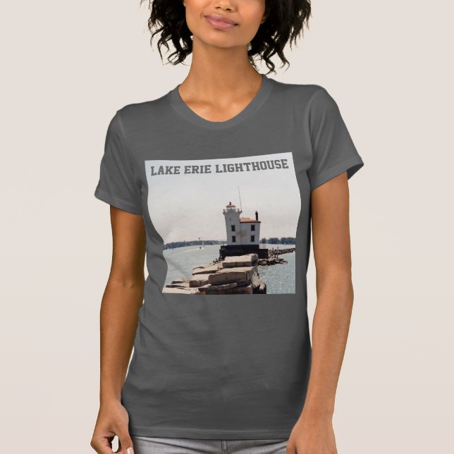 Camiseta Lago Erie Lighthouse (Frente)