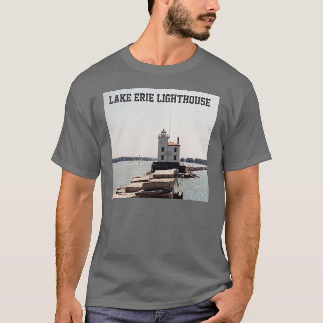 Camiseta Lago Erie Lighthouse (Frente)