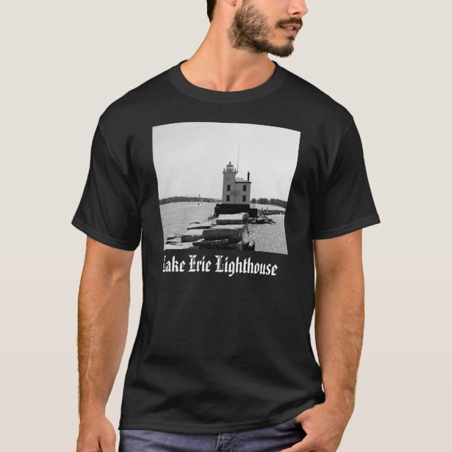 Camiseta Lago Erie Lighthouse (Frente)