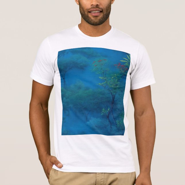 Camiseta Lago Everduradouro na Floresta Cedar (Frente)