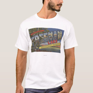 Camiseta Lago Freeman - grandes cenas da letra
