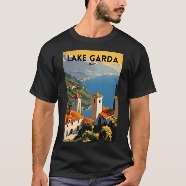 Camiseta Lago Garda Itália (Frente)