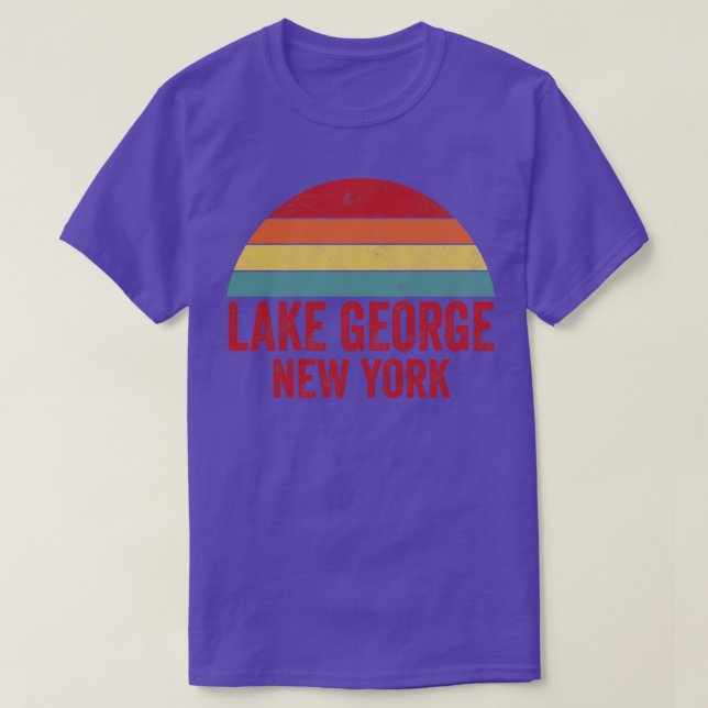 Camiseta Lago George New York (Frente do Design)