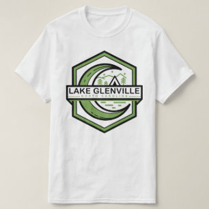 Camiseta lago glenville norte carolina lua