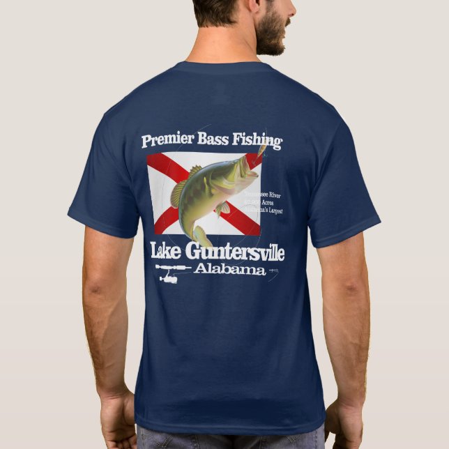 Camiseta Lago Guntersville (Verso)