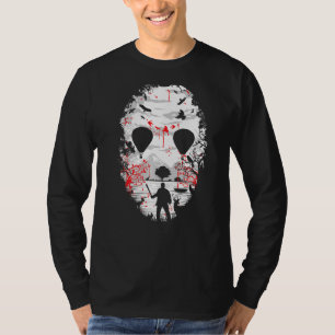 Camiseta Lago Horror Mask No Mar