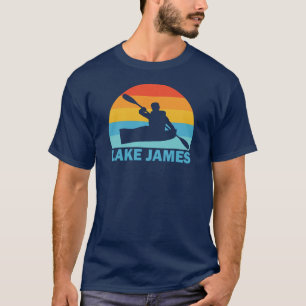 Camiseta Lago James North Carolina Kayak