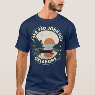 Camiseta Lago Jed Johnson Oklahoma Sunset