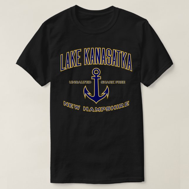 Camiseta Lago Kanasatka NH (Frente do Design)