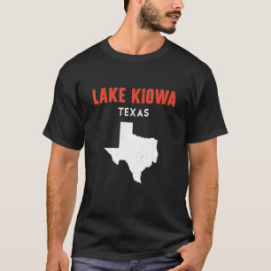 Camiseta Lago Kiowa Texas EUA Estado América Viagem Texas