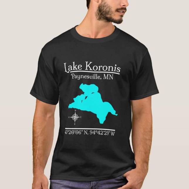 Camiseta Lago Koronis Minnesota Long Sleeve T Shirt (Frente)