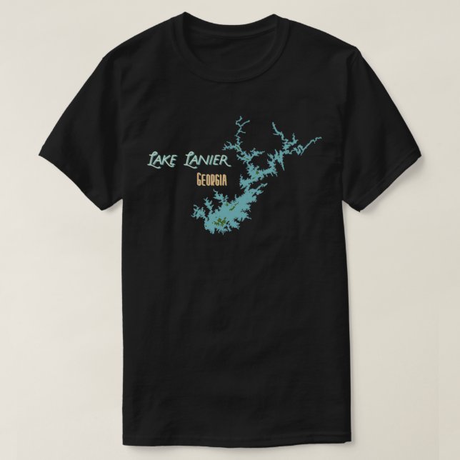 Camiseta Lago Lanier Georgia (Frente do Design)