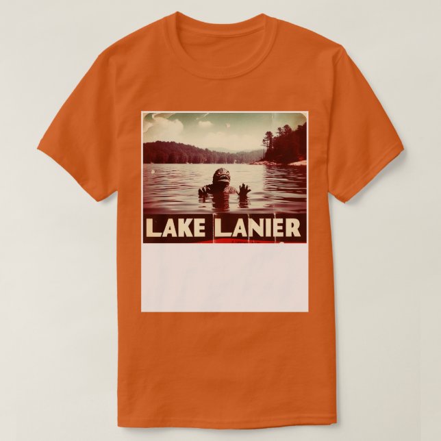 Camiseta Lago lanier TShirt (Frente do Design)