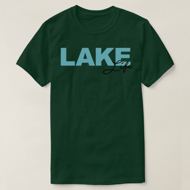Camiseta Lago Life (Frente do Design)